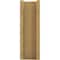 Ekena Millwork 6-in W x 18-in D x 18-in H Balboa Slat Rough Cedar Woodgrain TimberThane Outlooker, Primed Tan OUTUR060X18X18BOA24RCPR - alternate 6